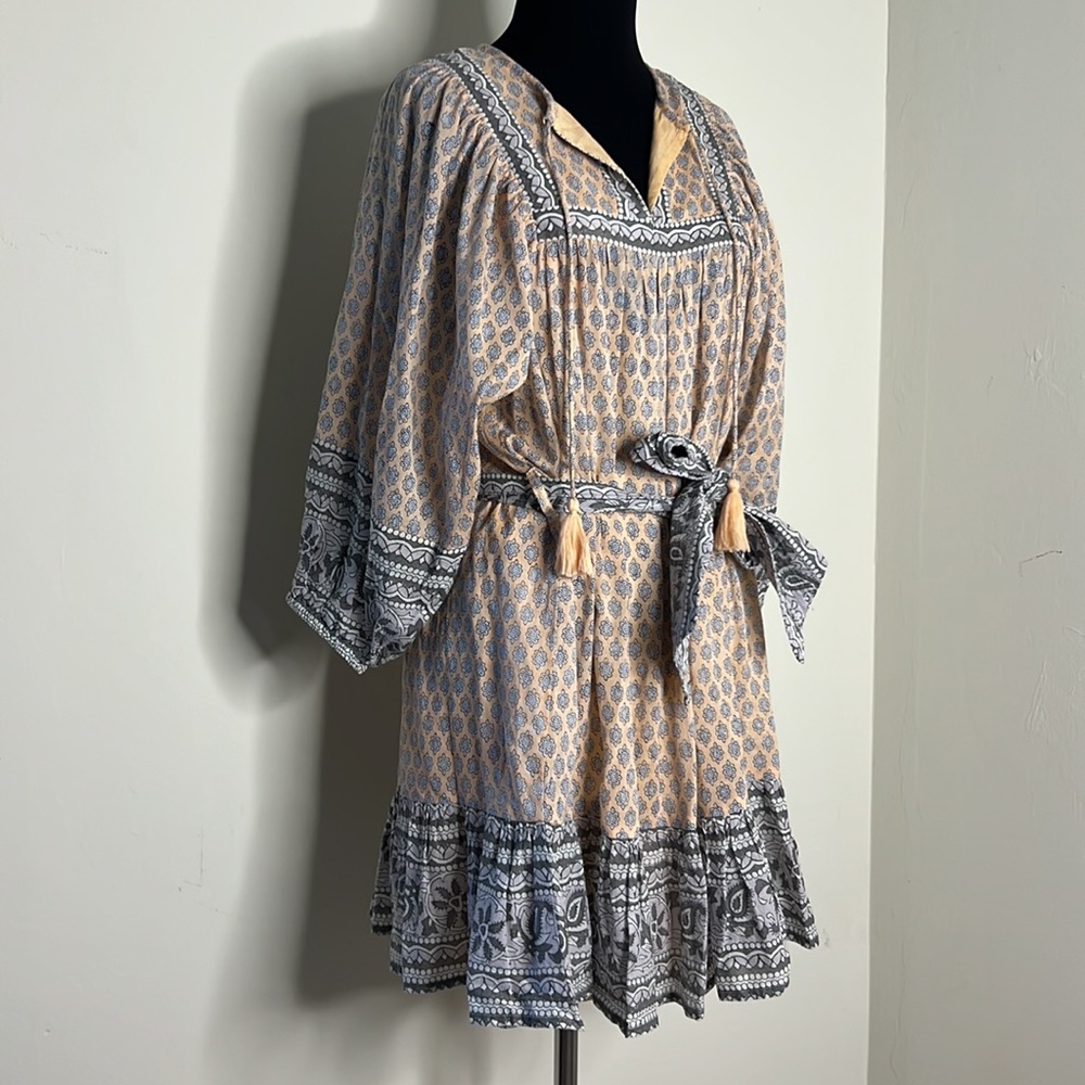 CLEOBELLA Organic Cotton Tassel Dress S - Picture 4 of 13